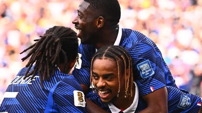2026年世界杯:法国3-0瑞典,姆巴佩和奥利塞表现出色,晋级与巴拉圭的对决